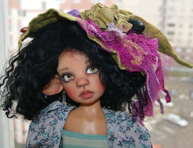 Маленькая волшебница - Nelly Faun tan by Kaye Wiggs