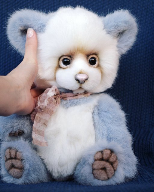 Медвежонок Митюшка. Авторские игрушки Татьяны Матляк (фото 6)