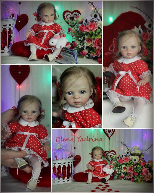 Крошка на ладошке. Куклы реборн Елены Ядриной