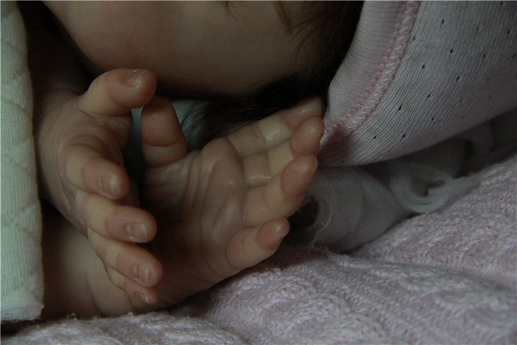 Малышка Карина. Куколка из молда Maike от Gudrun Legler