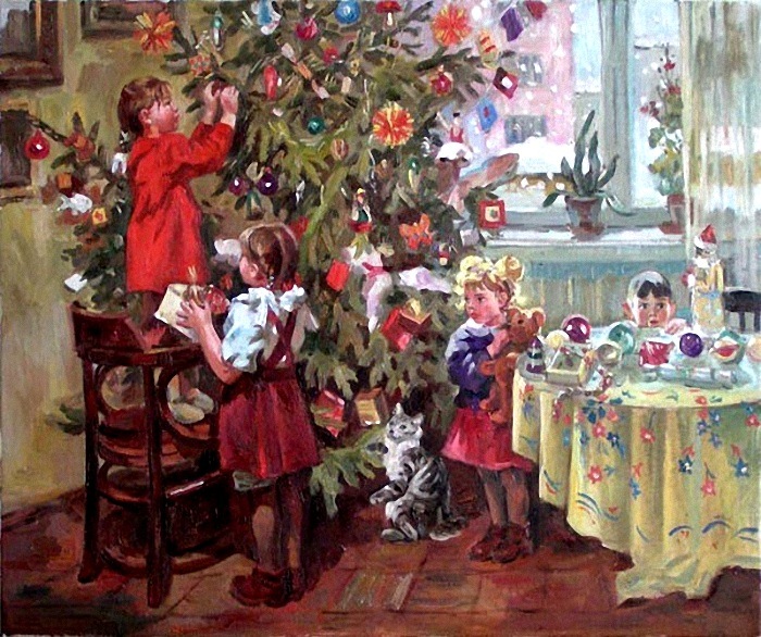 История Нового года в России