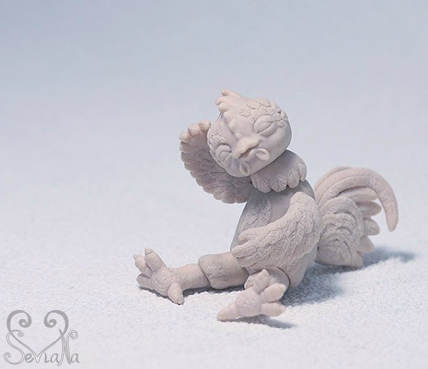 Авторская шарнирная кукла Петя-петушок из полиуретана от SeVlaNa (фото 6)