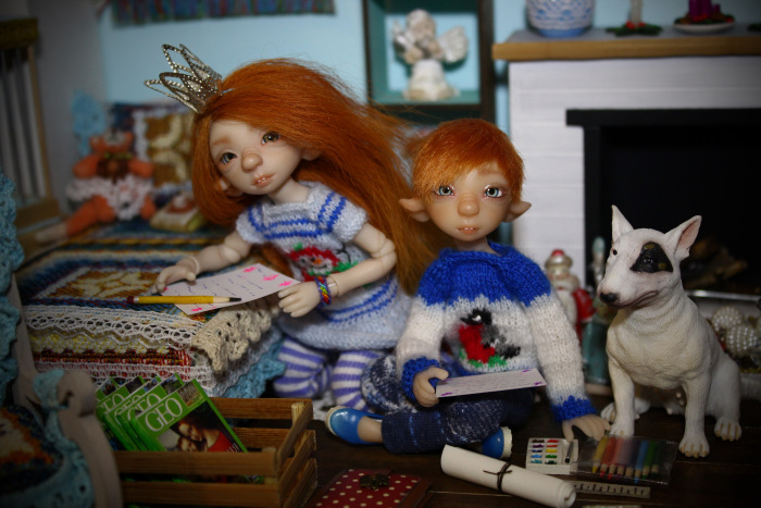 Новогодний репортаж от Фиби и Остина. BJTales by Lidia Snul