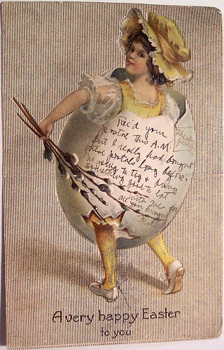 Христос воскресе — Пасхальные открытки и куклы: поздравления