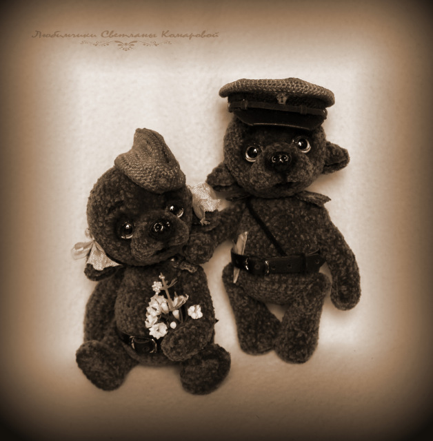 От героев былых времён — Вязаные игрушки и амигуруми: крючком (фото 10)