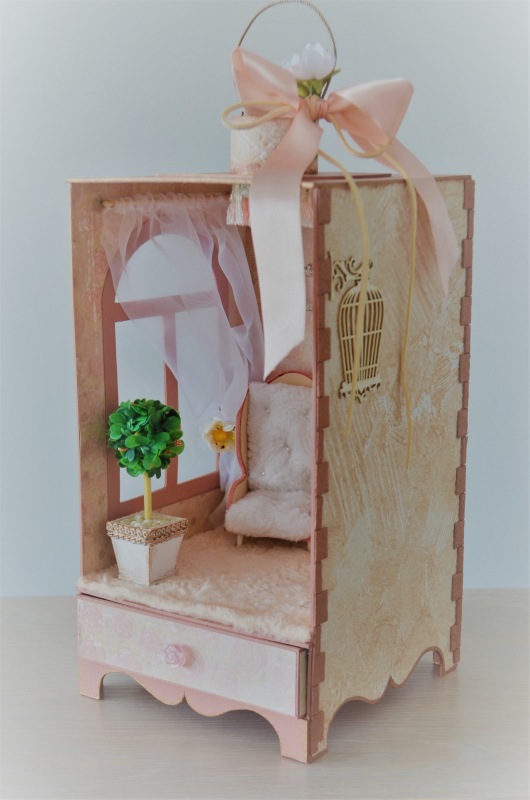 Ночник-шкатулка-румбокс Shabby Chic