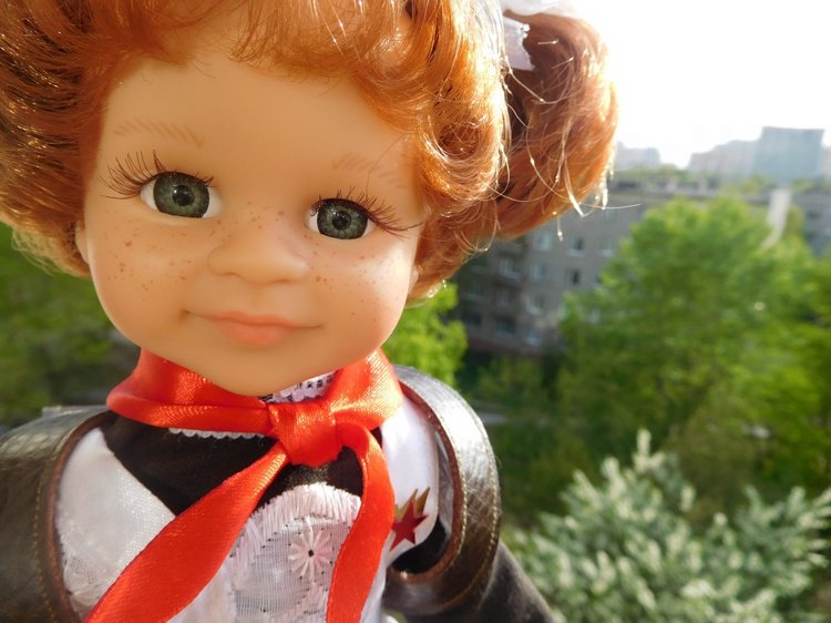 Рыжее солнышко поздравляет всех неравнодушных с Днем пионерии