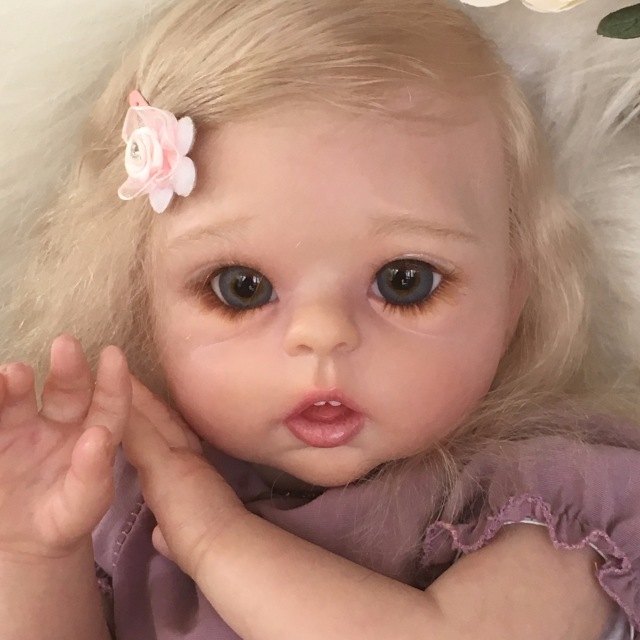 Цветочек-кукла реборн Элины Кудрявцевой