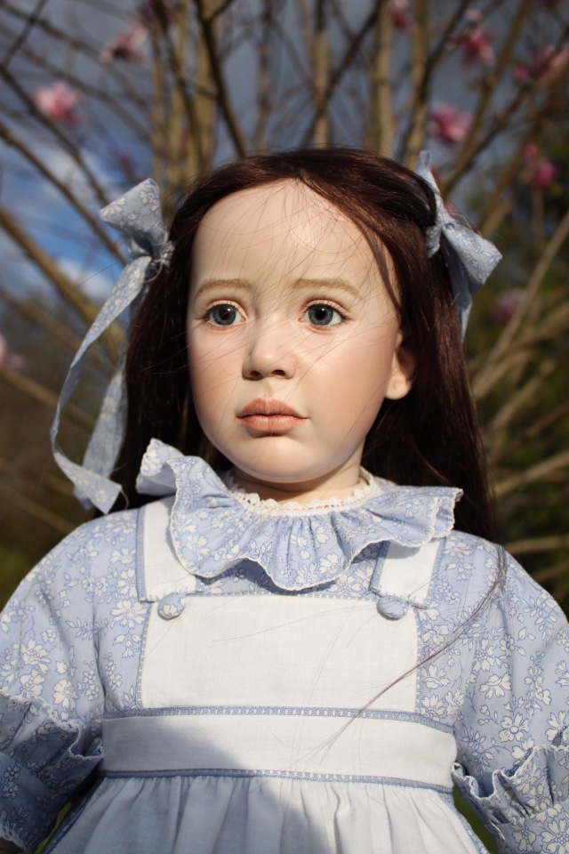 Процесс создания фарфоровых кукол - Джинн Гросс (Jeanne Gross). Часть Часть седьмая - Дети Цветов