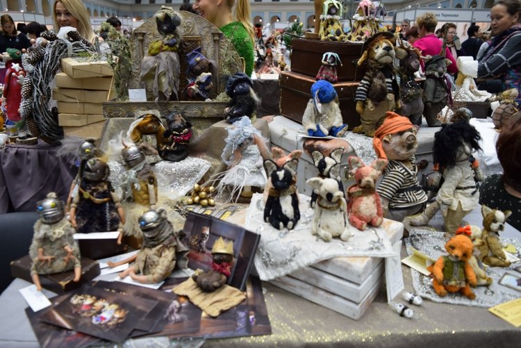 VIII Московская международная выставка Искусство куклы. Таланты и поклонники. Часть I
