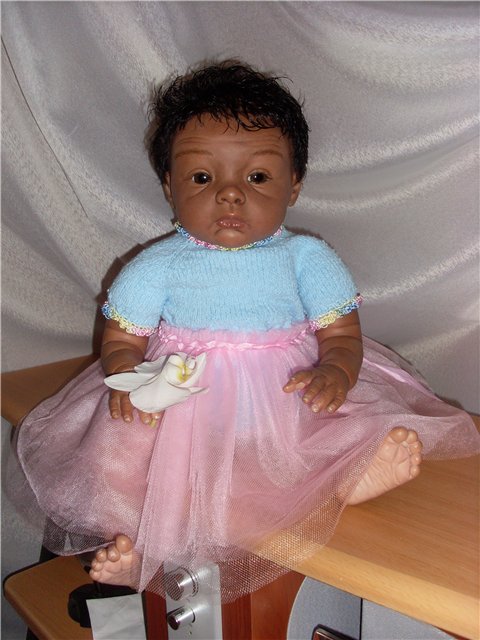 Девочка -цветок — Одежда и обувь для кукол своими руками: фото (фото 4)