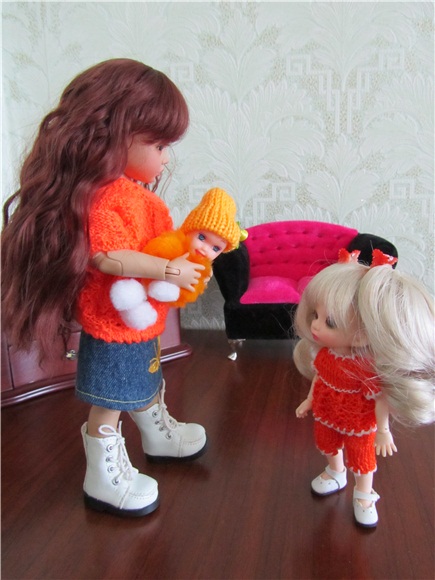 Оранжевое утро — Одежда и обувь для кукол BJD (БЖД): 1/3 (фото 5)