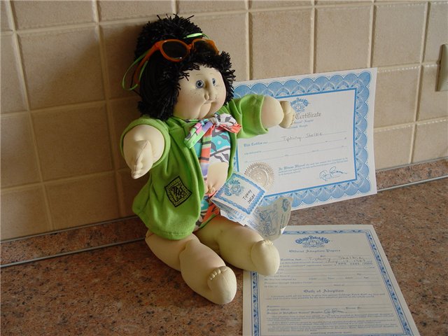 Cabbage Patch Kids, мои первые soft-Sculptures (фото 3)