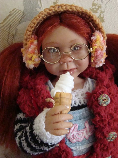 Залежавшаяся куколка. Авторская кукла Кондрашовой Ирины