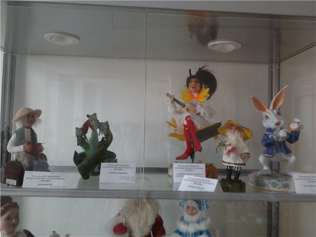 Выставка авторских кукол и медведей Тедди Кукольный вернисаж, Нижний Новгород