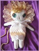 Кукла Анжелика — Текстильные игрушки и примитивы: кофейные (фото 4)