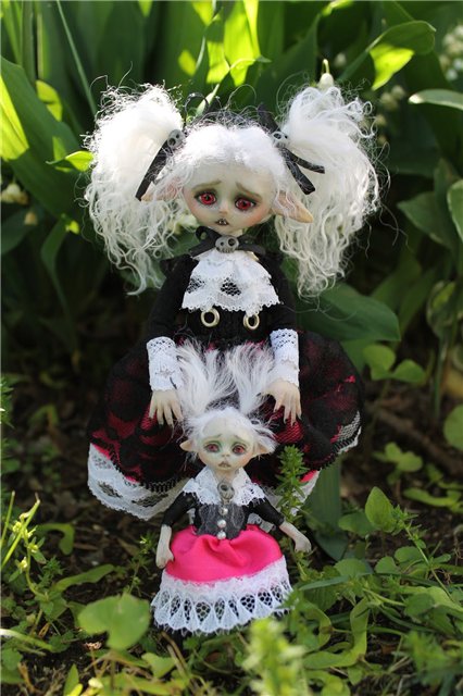 Очаровательные куклы-монстрики Anne Marie Gibbons dolls (фото 6)