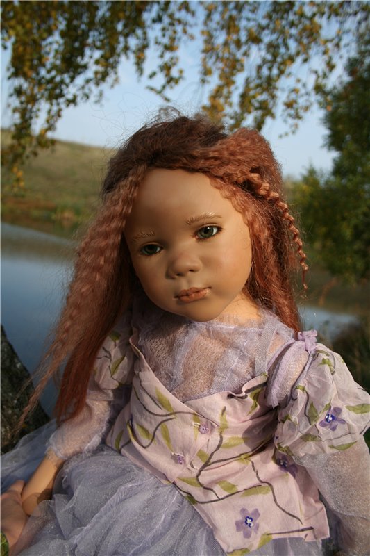 Моя девочка от Annette Himstedt в осеннем настроении