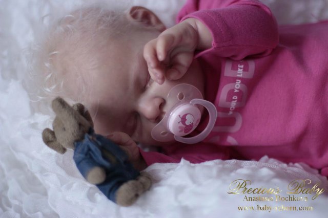 Маленькая снежинка! Кукла реборн Анастасии Бочковой