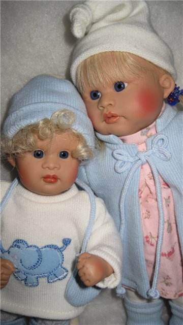 Фло и Флори. Куклы Schildkrot (фото 6)