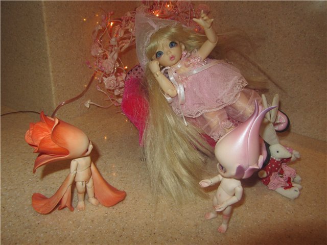 Цветочная история. Цветочки от Dollzone Fairies и Do, FairyLand LittleFee Ante Elf (фото 7)