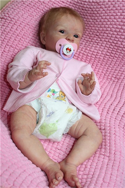 Кукла реборн Рози, маленький комочек счастья