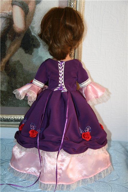 Мисс Рококо — Одежда и обувь для кукол своими руками: фото (фото 6)