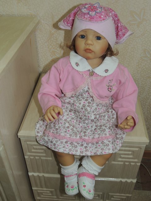 Нежная малышка Надюша от Bettine Klemm