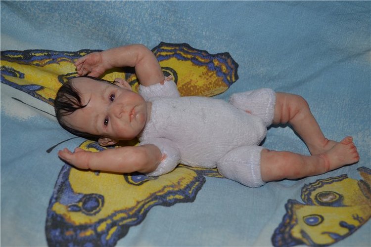 ООАК, маленький карапуз Сашенька. Авторская кукла Медведевой Ольги | Бэйбики ООАК, маленький карапуз Сашенька. Авторская кукла Медведевой Ольги (фото 2)