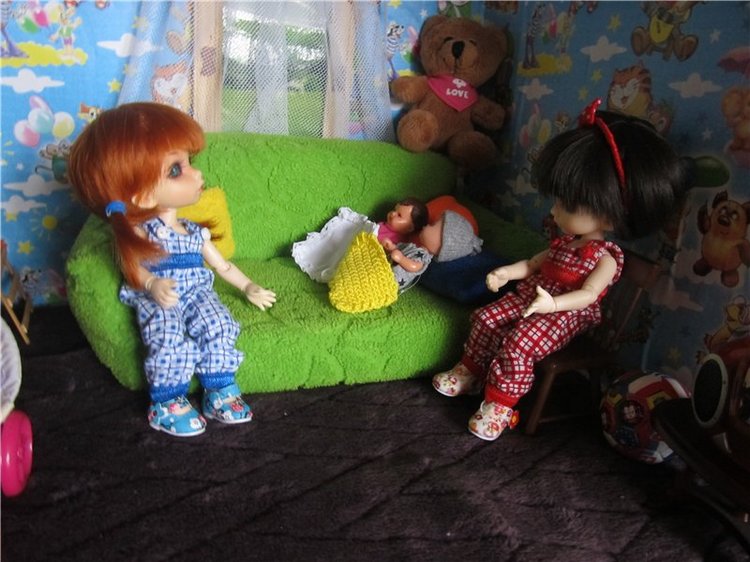 Один день из нашей жизни — Фотоистории с куклами BJD (БЖД): сериалы