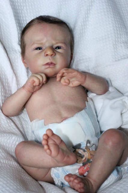 Меня аист принес, кукла реборн Беспаловои Жанны (фото 9)