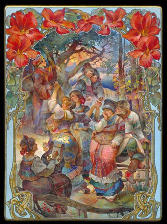 Усмотри тропинку в сказку или Здесь русский дух, здесь Русью пахнет. Федоскинская лаковая миниатюра