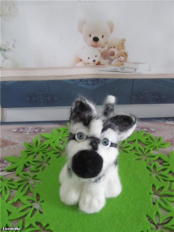 Маленький щенок для кукол