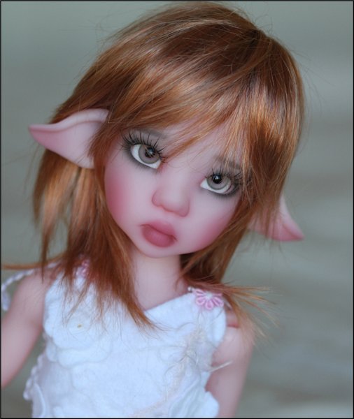 Преордер на ярко-розовую Лариссу фавна от Kaye Wiggs! Laryssa Faun in Shell Pink (фото 5)