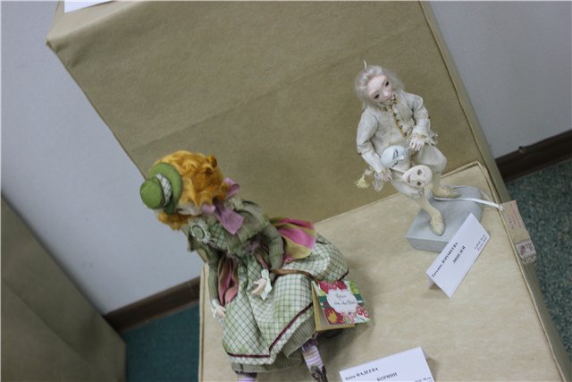 "Кукольный вернисаж". V выставка авторских кукол и медведей Тедди в Нижнем Новгороде 2014