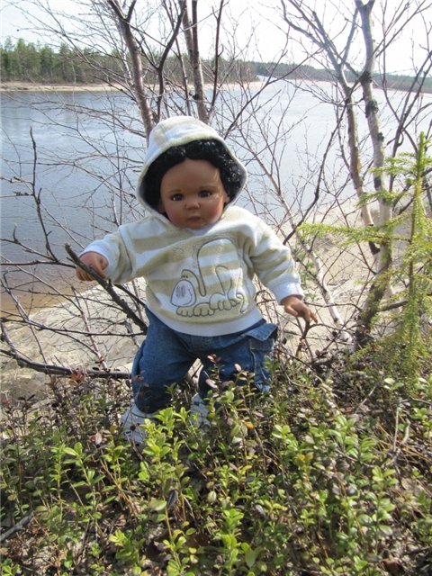 Филипп на прогулке — Куклы Sandy Faber (Сэнди Файбер): MasterPiece (фото 7)