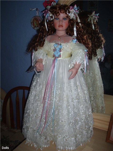 Фарфоровая кукла Жаклин от Донны Руберт Rustie (фото 9)