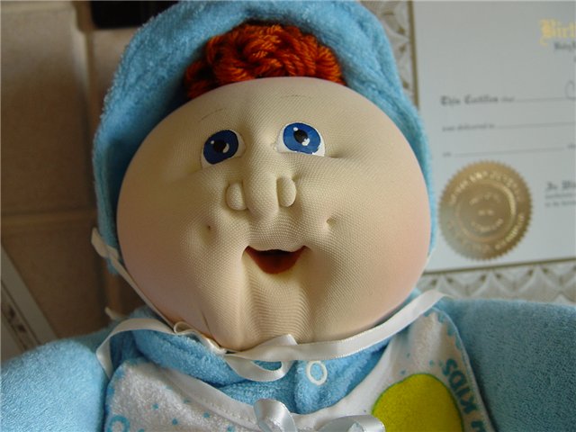 Cabbage Patch Kids, мои первые soft-Sculptures (фото 9)