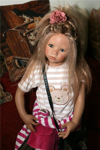 "Игрушки" для взрослых людей. TAMINA из коллекции 2006 года от Annette Himstedt