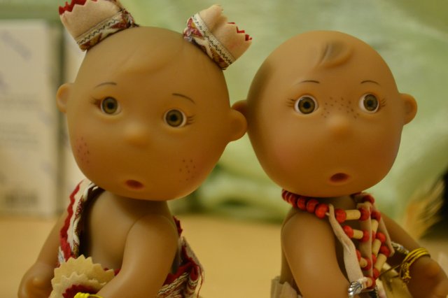 Tutu и Titi (Туту и Тити) - обаятельная парочка от Golden Keepsakes