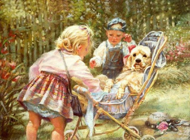 Дети в творчестве Кэтрин Финчер (Kathryn Andrews Fincher)