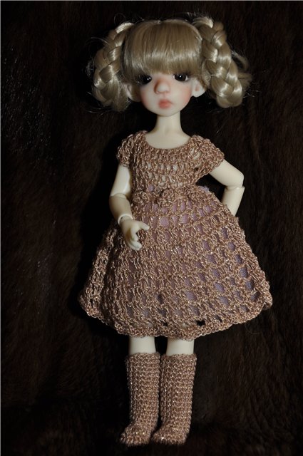 Корица (KW Cinnamon Elf in Fair Skin) - прибавление в нашем семействе кукол от Kaye Wiggs (фото 5)