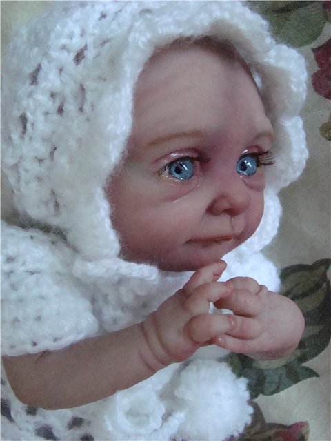 Маленькая Снежинка и помпушка Рози. Авторские куклы Кондрашовой Ирины