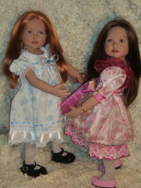 Мои игровые куколки Tania и Katelin от Zwergnase