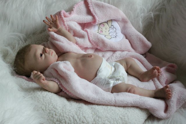 Розана - цветочек, роза... Куколка реборн Виктории Вишни