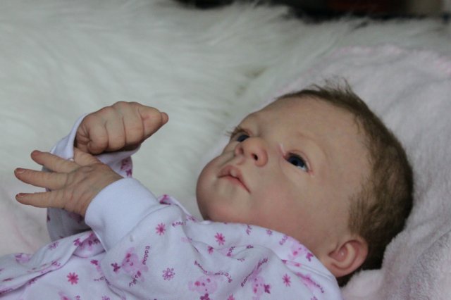 Розана - цветочек, роза... Куколка реборн Виктории Вишни