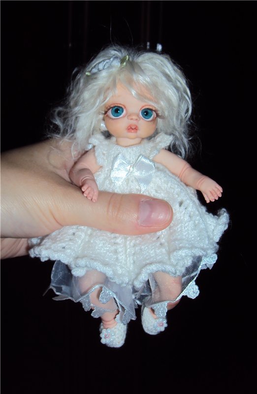 Малютка Амели ООАК — Авторские куклы ручной работы: текстильные (фото 5)