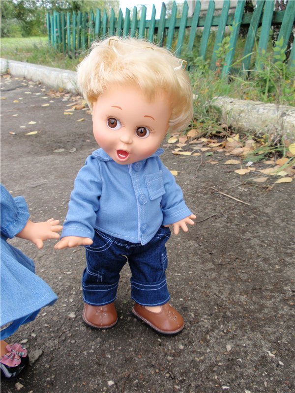 Осенняя прогулка | Бэйбики Осенняя прогулка — Одежда и обувь для кукол своими руками: фото (фото 3)