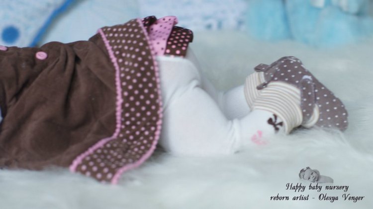 Моя маленькая Бэль. Кукла реборн Олеси Венгер