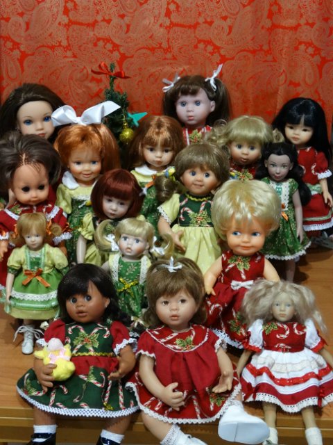 Ёлка в моём детском саду — Одежда и обувь для кукол своими руками: фото